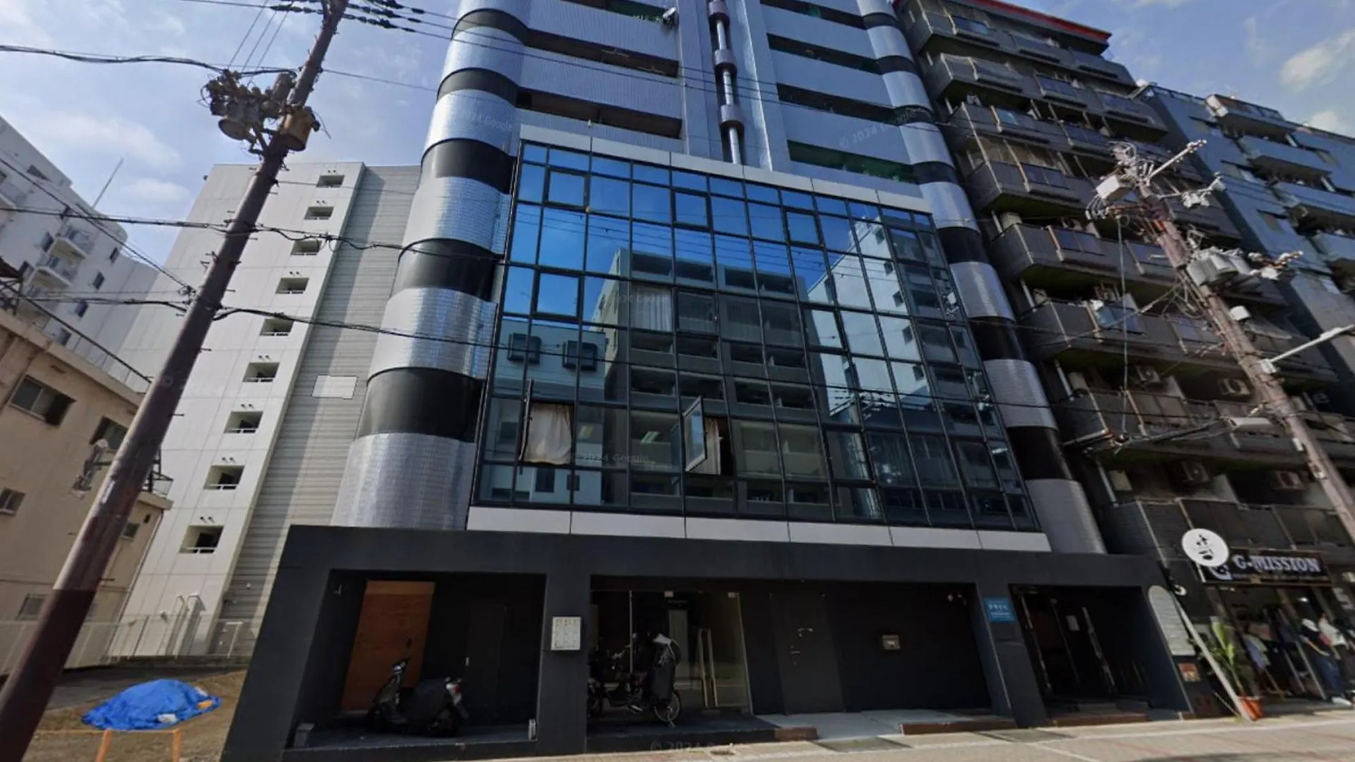 4인가능 난바역 한 정거장 지하철역 2분 Royal507 Apartment Osaka 0*,  Japan